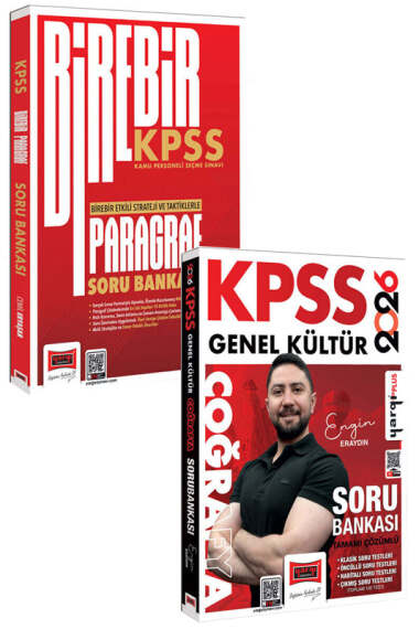 Yargı Yayınları 2026 KPSS Paragraf ve Genel Kültür Coğrafya Soru Bankası Seti - 1