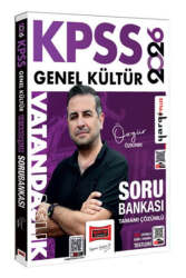 Yargı Yayınları 2026 KPSS Genel Kültür Tamamı Çözümlü Vatandaşlık Soru Bankası (Özgür Özkınık) - Yargı Yayınları