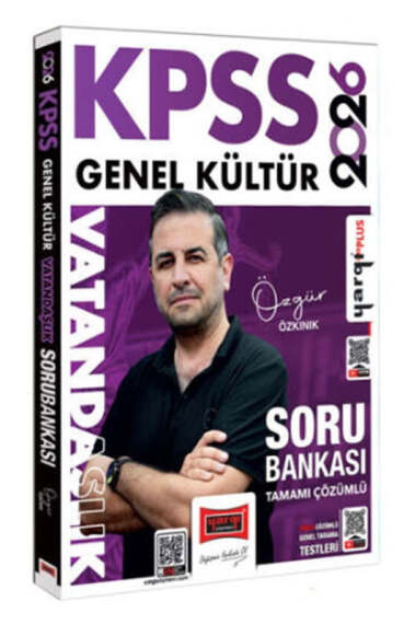 Yargı Yayınları 2026 KPSS Genel Kültür Tamamı Çözümlü Vatandaşlık Soru Bankası (Özgür Özkınık) - 1