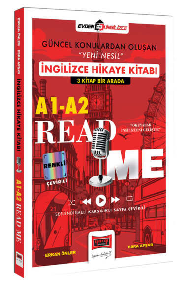 Yargı Yayınları A1-A2 Read Me İngilizce Hikaye Kitabı 3 Kitap Bir Arada - 1