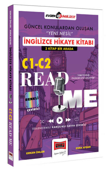 Yargı Yayınları C1-C2 Read Me İngilizce Hikaye Kitabı 3 Kitap Bir Arada - 1