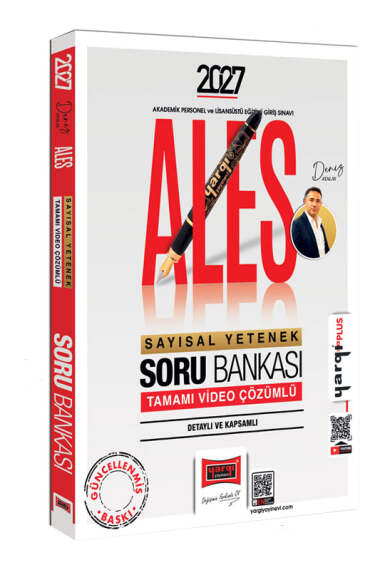 Yargı Yayınları 2027 ALES Sayısal Yetenek Tamamı Video Çözümlü Soru Bankası Deniz Atalay - 1