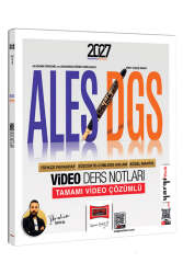 Yargı Yayınları 2027 ALES DGS Türkçe Paragraf - Sözcükte Anlam Sözel Mantık Video Ders Notları - Yargı Yayınları