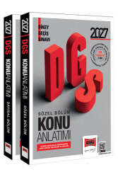 Yargı Yayınları 2027 DGS Sayısal-Sözel Bölüm Konu Anlatımlı Modüler Set - Yargı Yayınları