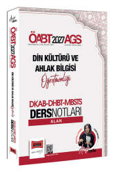 Yargı Yayınları 2027 ÖABT AGS Din Kültürü ve Ahlak Bilgisi Öğretmenliği DKAB-DHBT-MBSTS Ders Notları - Yargı Yayınları