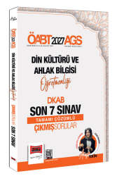 Yargı Yayınları 2027 ÖABT AGS Din Kültürü ve Ahlak Bilgisi Öğretmenliği DKAB Tamamı Çözümlü Son 7 Sınav Çıkmış Sorular - Yargı Yayınları