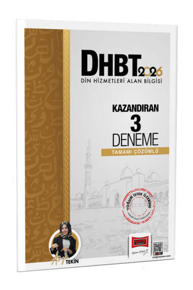 Yargı Yayınları 2026 DHBT Kazandıran Tamamı Çözümlü 3 Deneme - 1