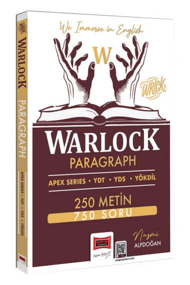 Yargı Yayınları YDT YDS YÖKDİL Warlock Paragraph 250 Metin 750 Soru - 1