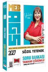 Yargı Yayınları 2027 MEB-AGS Sözel Yetenek Tamamı Çözümlü Soru Bankası - Yargı Yayınları