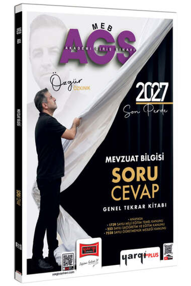 Yargı Yayınları 2027 MEB-AGS Mevzuat Bilgisi Soru Cevap Genel Tekrar Kitabı - 1