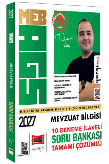 Yargı Yayınları 2027 MEB-AGS Mevzuat Bilgisi 10 Deneme İlaveli Tamamı Çözümlü Soru Bankası - 1