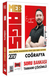 Yargı Yayınları 2027 MEB-AGS Coğrafya Tamamı Çözümlü Soru Bankası - Yargı Yayınları