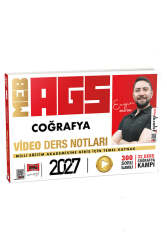 Yargı Yayınları 2027 MEB-AGS Coğrafya Video Ders Notları 300 Soru İlaveli - Yargı Yayınları