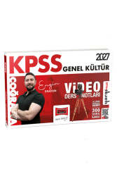 Yargı Yayınları 2027 KPSS Genel Kültür Coğrafya Video Ders Notları - Yargı Yayınları