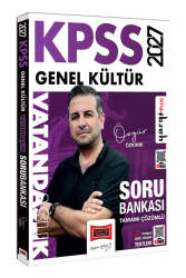 Yargı Yayınları 2027 KPSS Genel Kültür Vatandaşlık Tamamı Çözümlü Soru Bankası - Yargı Yayınları