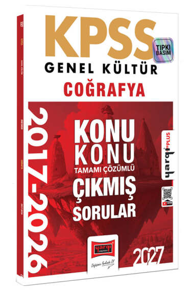 Yargı Yayınları 2027 KPSS Genel Kültür Coğrafya Konu Konu Tamamı Çözümlü 10 Yıl Çıkmış Sorular - 1