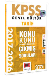 Yargı Yayınları 2027 KPSS Genel Kültür Tarih Konu Konu Tamamı Çözümlü 10 Yıl Çıkmış Sorular - Yargı Yayınları