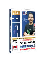 Yargı Yayınları 2027 MEB-AGS Sayısal Yetenek Tamamı Çözümlü Soru Bankası - Yargı Yayınları