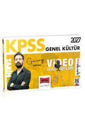 Yargı Yayınları 2027 KPSS Genel Kültür Tarih Video Ders Notları - Yargı Yayınları
