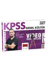 Yargı Yayınları 2027 KPSS Genel Kültür Vatandaşlık Video Ders Notları - Yargı Yayınları