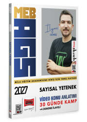 Yargı Yayınları 2027 MEB-AGS Sayısal Yetenek Video Konu Anlatımı - Yargı Yayınları
