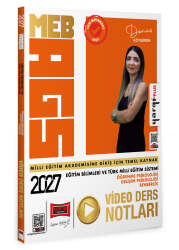 Yargı Yayınları 2027 MEB AGS Eğitim Bilimleri ve Türk Milli Eğitim Sistemi - Öğrenme Psikolojisi - Gelişim Psikolojisi - Rehberlik Video Ders Notları - Yargı Yayınları