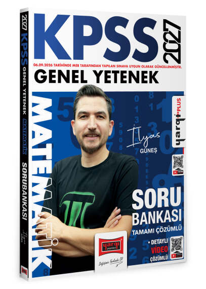 Yargı Yayınları 2027 KPSS Genel Yetenek Tamamı Çözümlü Matematik Soru Bankası - 1
