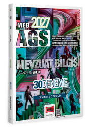 Yargı Yayınları 2027 MEB AGS Mevzuat Bilgisi Tamamı Çözümlü 30 Deneme - Yargı Yayınları