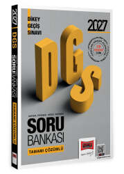 Yargı Yayınları 2027 DGS Sayısal - Sözel Yetenek Tamamı Çözümlü Soru Bankası - Yargı Yayınları