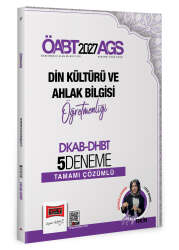 Yargı Yayınları 2027 MEB AGS ÖABT Din Kültürü ve Ahlak Bilgisi Öğretmenliği DKAB - DHBT Tamamı Çözümlü 5 Deneme - Yargı Yayınları