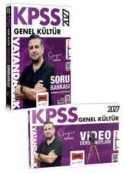 Yargı Yayınları 2027 KPSS Genel Kültür Vatandaşlık Tamamı Çözümlü Soru Bankası ve Video Ders Notları Seti - Yargı Yayınları