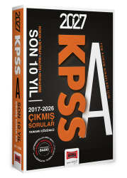 Yargı Yayınları 2027 KPSS A Grubu Hukuk - İktisat - Maliye - Muhasebe 2017 - 2026 Tamamı Çözümlü Çıkmış Sorular - Yargı Yayınları