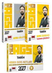 Yargı Yayınları 2027 MEB AGS Öğretmen Adayları İçin Tarih Soru Konu Video Ders Notları Seti - Yargı Yayınları