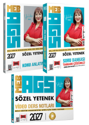 Yargı Yayınları 2027 MEB AGS Öğretmen Adayları İçin Sözel Yetenek Soru Konu Video Ders Notları Seti - Yargı Yayınları