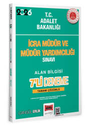 Yargı Yayınları 2027 GYS T.C. İcra Müdür ve Müdür Yardımcılığı Sınavı Alan Bilgisi Tamamı Çözümlü 7 Deneme - Yargı Yayınları