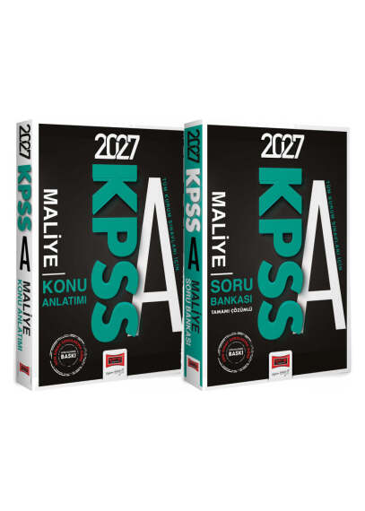 Yargı Yayınları 2027 A Grubu Maliye Konu Soru Set - 1