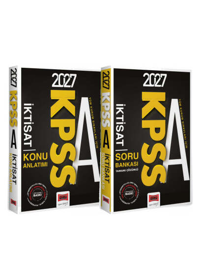 Yargı Yayınları 2027 A Grubu İktisat Konu Soru Set - 1
