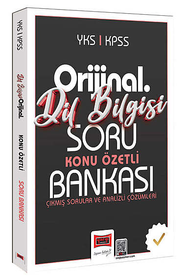 Yargı Yayınları 2027 YKS KPSS Orijinal Dil Bilgisi Konu Özetli Soru Bankası - 1