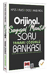 Yargı Yayınları 2027 KPSS ALES DGS MEB AGS Orijinal Sayısal Mantık Tamamı Çözümlü Soru Bankası - Yargı Yayınları