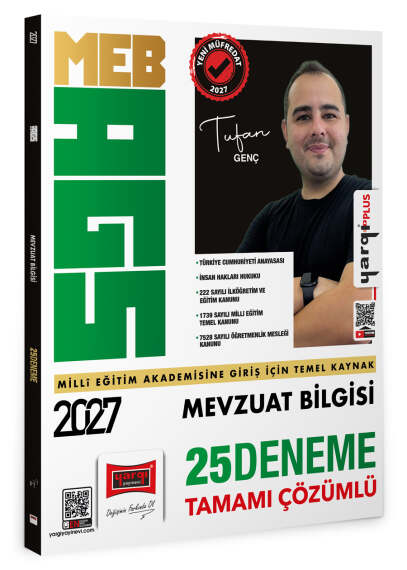 Yargı Yayınları MEB AGS 2027 Mevzuat Bilgisi Tamamı Çözümlü 25 Deneme - 1