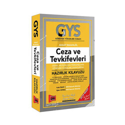 Yargı Yayınları - Yargı Yayınları GYS Ceza ve Tevkifevleri Genel Müdürlüğü Personelinin Görevde Yükselme Sınavlarına Hazırlık Kılavuzu