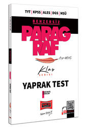Yargı Yayınları - Yargı Yayınları TYT KPSS ALES DGS MSÜ Benzersiz Paragraf Klas Serisi Tamamı Çözümlü Yaprak Test
