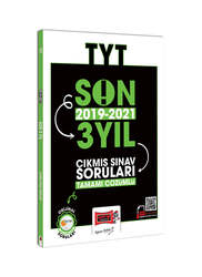 Yargı Yayınları - Yargı Yayınları TYT Son 3 Yıl (2019-2021) Tamamı Çözümlü Çıkmış Sorular