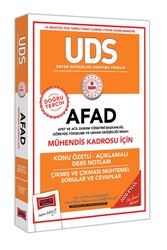 Yargı Yayınları - Yargı Yayınları UDS AFAD Mühendis Kadrosu İçin Konu Özetli Çıkmış ve Çıkması Muhtemel Sorular
