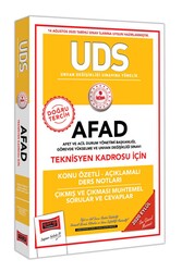 Yargı Yayınları - Yargı Yayınları UDS AFAD Teknisyen Kadrosu İçin Konu Özetli Çıkmış ve Çıkması Muhtemel Sorular