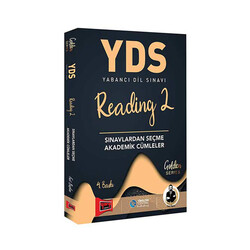 Yargı Yayınları - Yargı Yayınları YDS Reading 2 Sınavlardan Seçme Akademik Cümleler