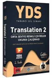 Yargı Yayınları - ​Yargı Yayınları YDS Translation 2 Orta Seviye Renkli Çeviriler Okuma Çalışması