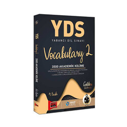 Yargı Yayınları - Yargı Yayınları YDS Vocabulary 2 3500 Akademik Kelime
