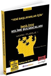 Yargı Yayınları - Yargı Yayınları Yeni Başlayanlar İçin İngilizce Kelime Bulmacaları Word Puzzle 1