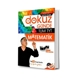 Yarı Çap Yayınları Dokuz Günde Tüm TYT Matematik - Yarı Çap Yayınları